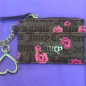 Juicy courture card and change holder